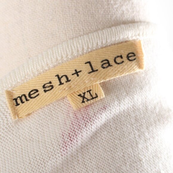 Mesh + Lace Lightweight Sweater - XL - Picture 5 of 6
